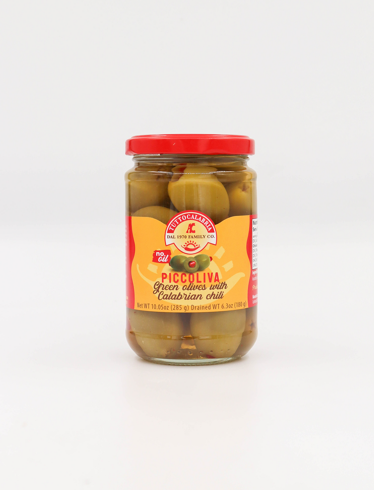 PICCOLIVA OLIVES STUFFED WITH PEPPERS
