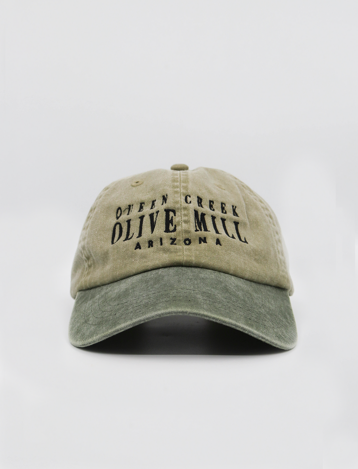 QUEEN CREEK OLIVE MILL KHAKI HAT