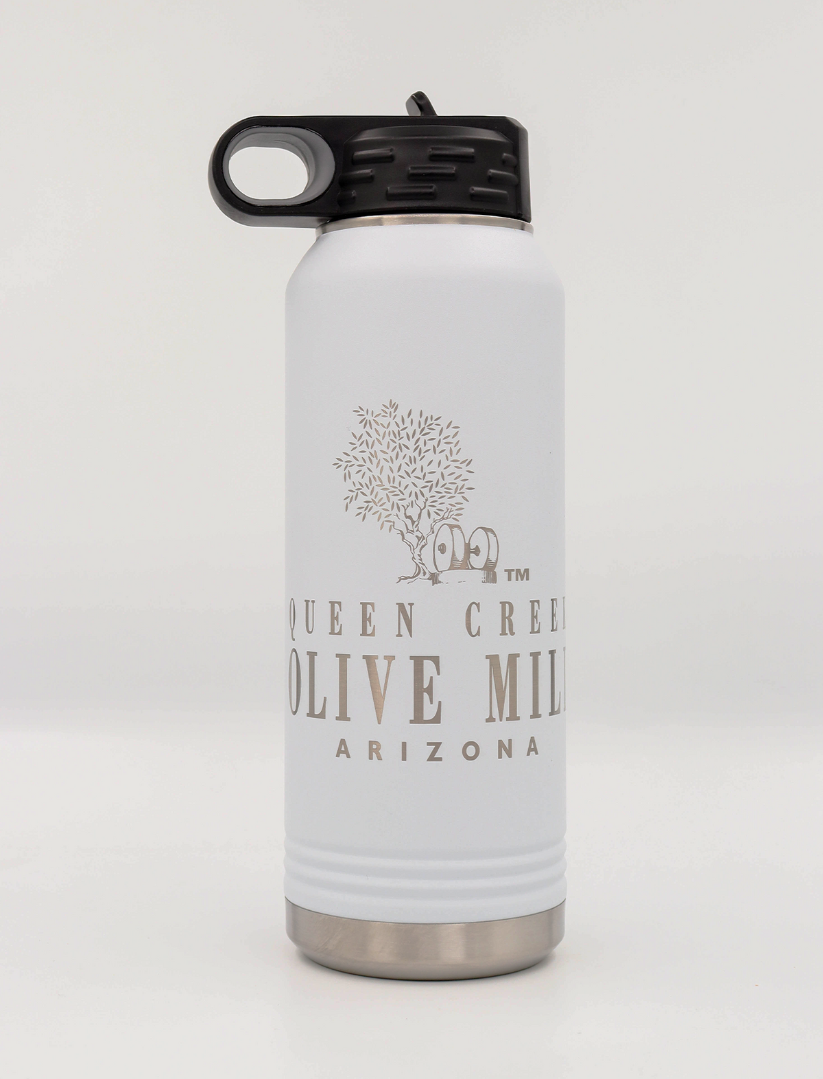 WHITE LOGO BOTTLE - 32OZ