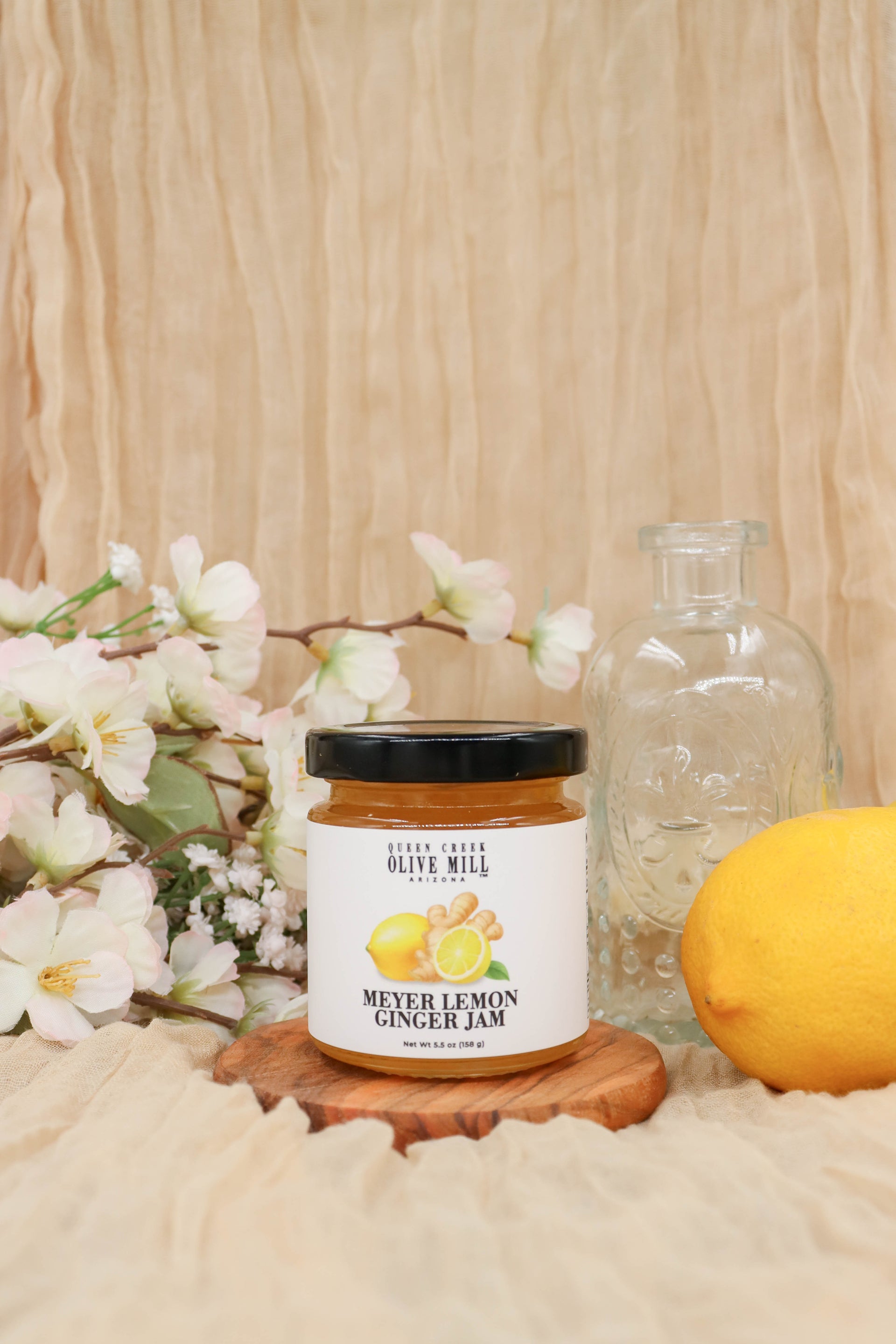 MEYER LEMON GINGER JAM