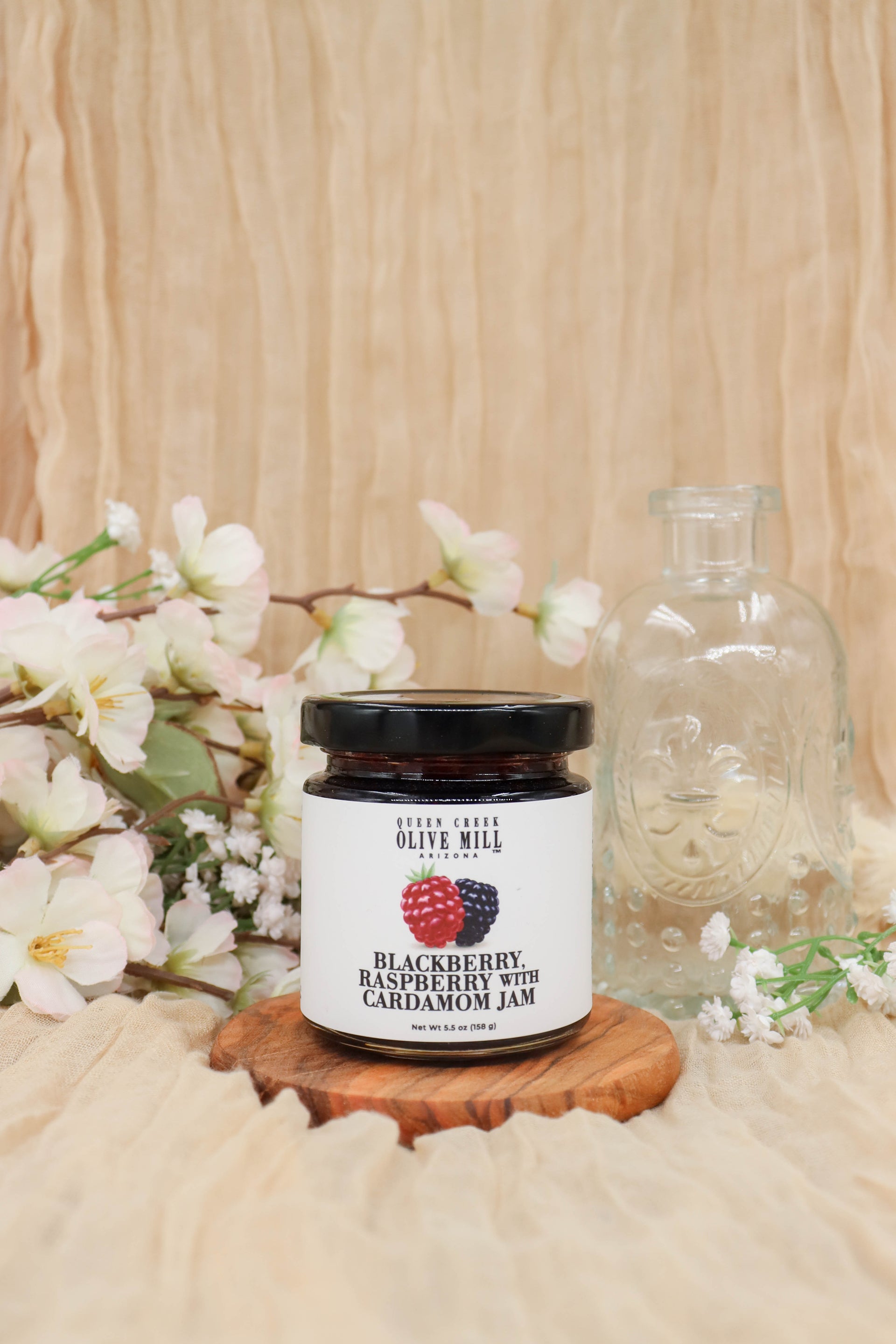BLACKBERRY RASPBERRY WITH CARDAMOM JAM