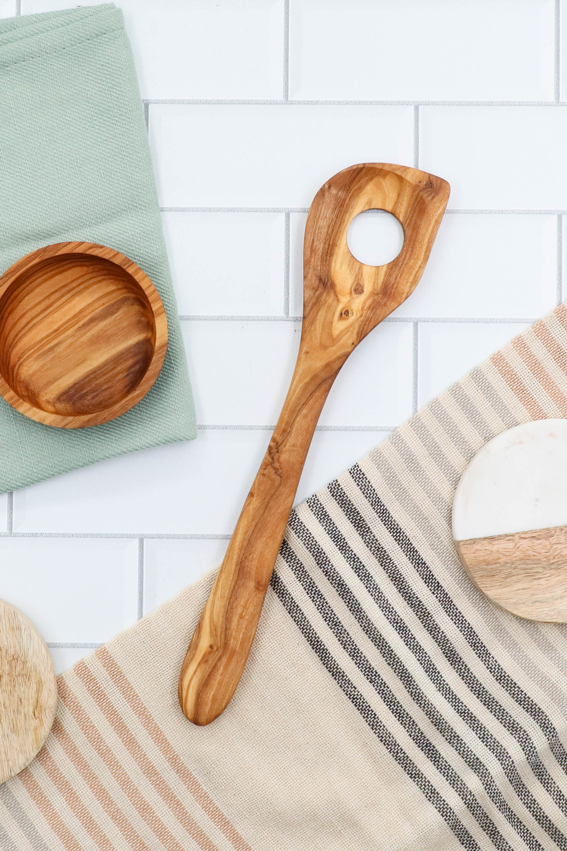 OLIVE WOOD RISOTTO SPOON