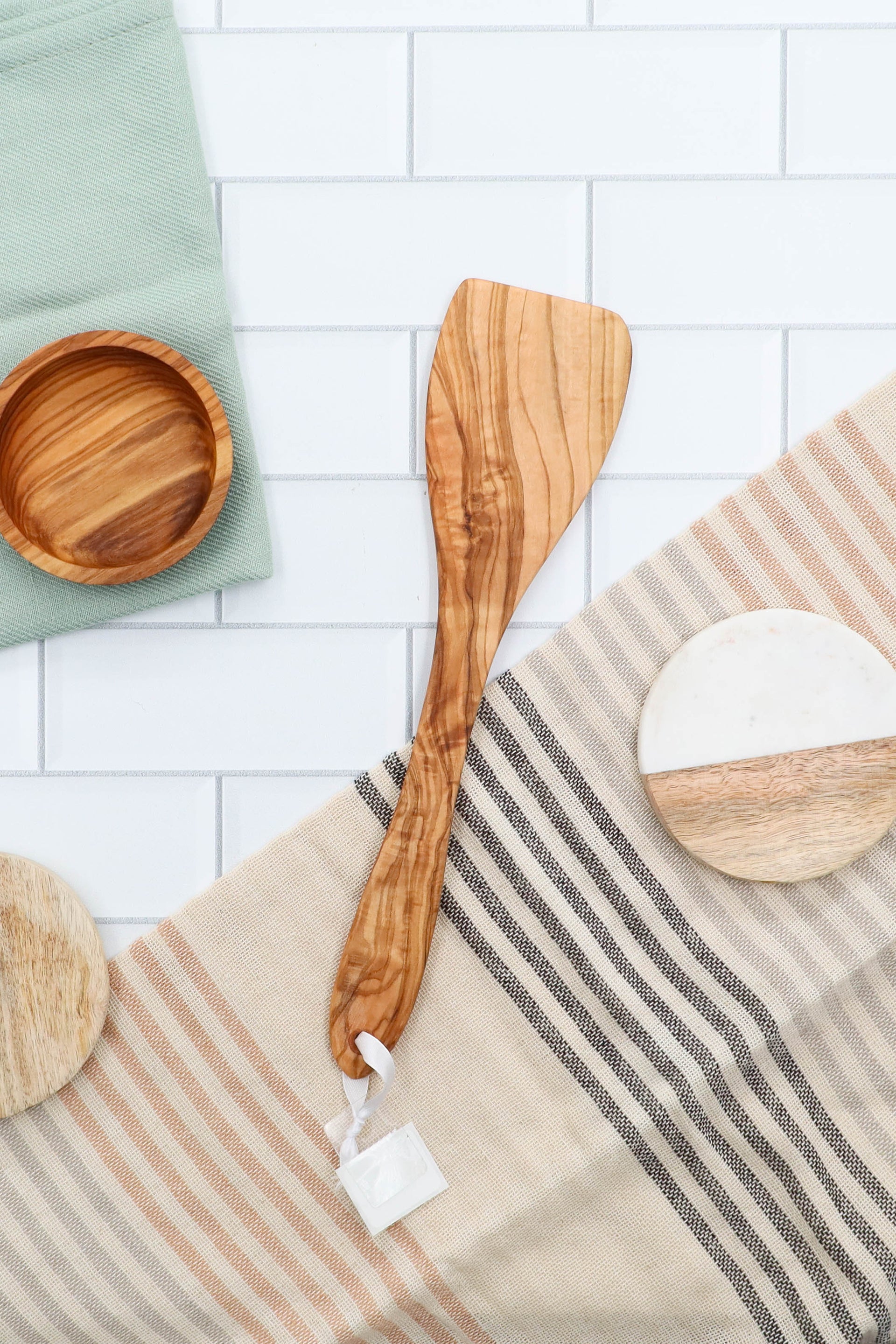 OLIVE WOOD SPATULA