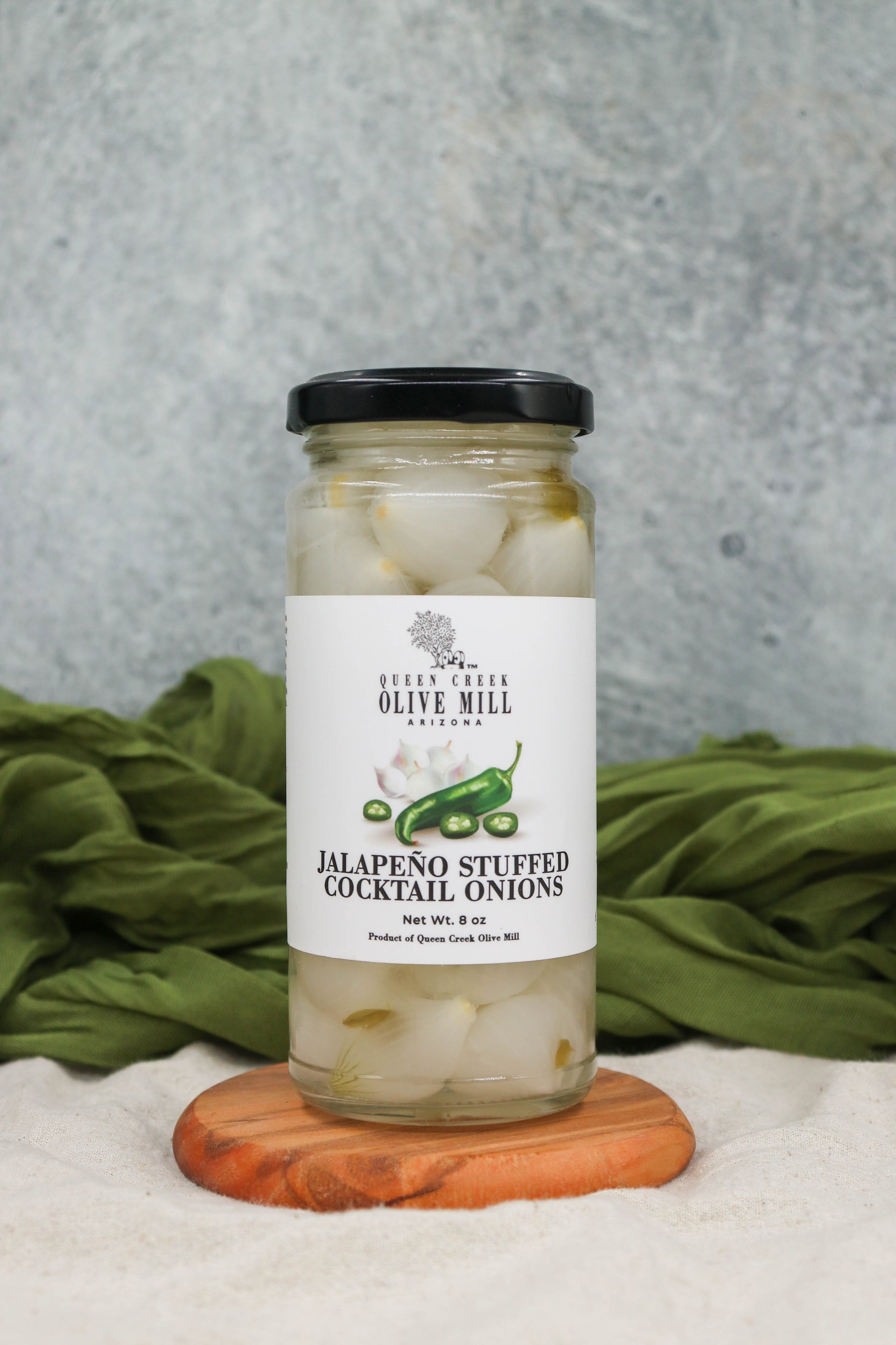 JALAPEÑO STUFFED COCKTAIL ONIONS