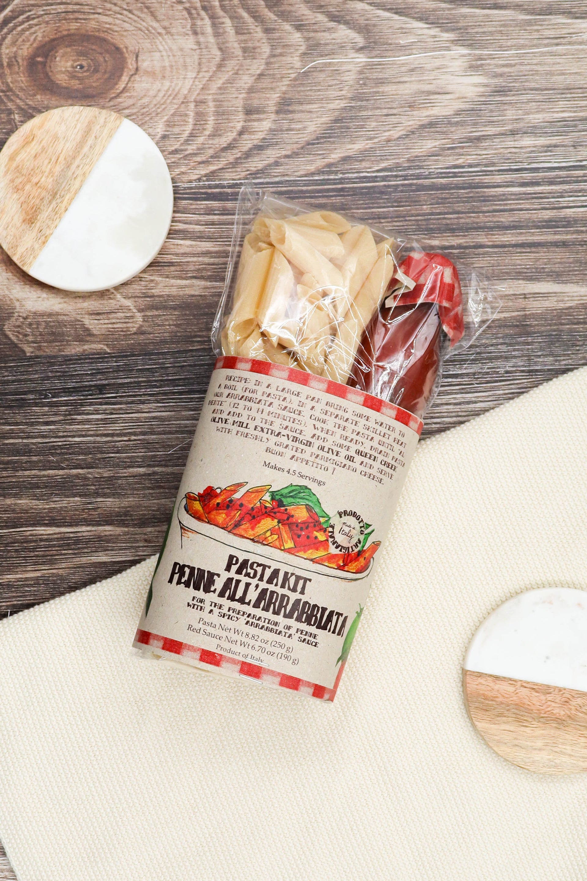 PENNE ALL'ARRABBIATA PASTA KIT