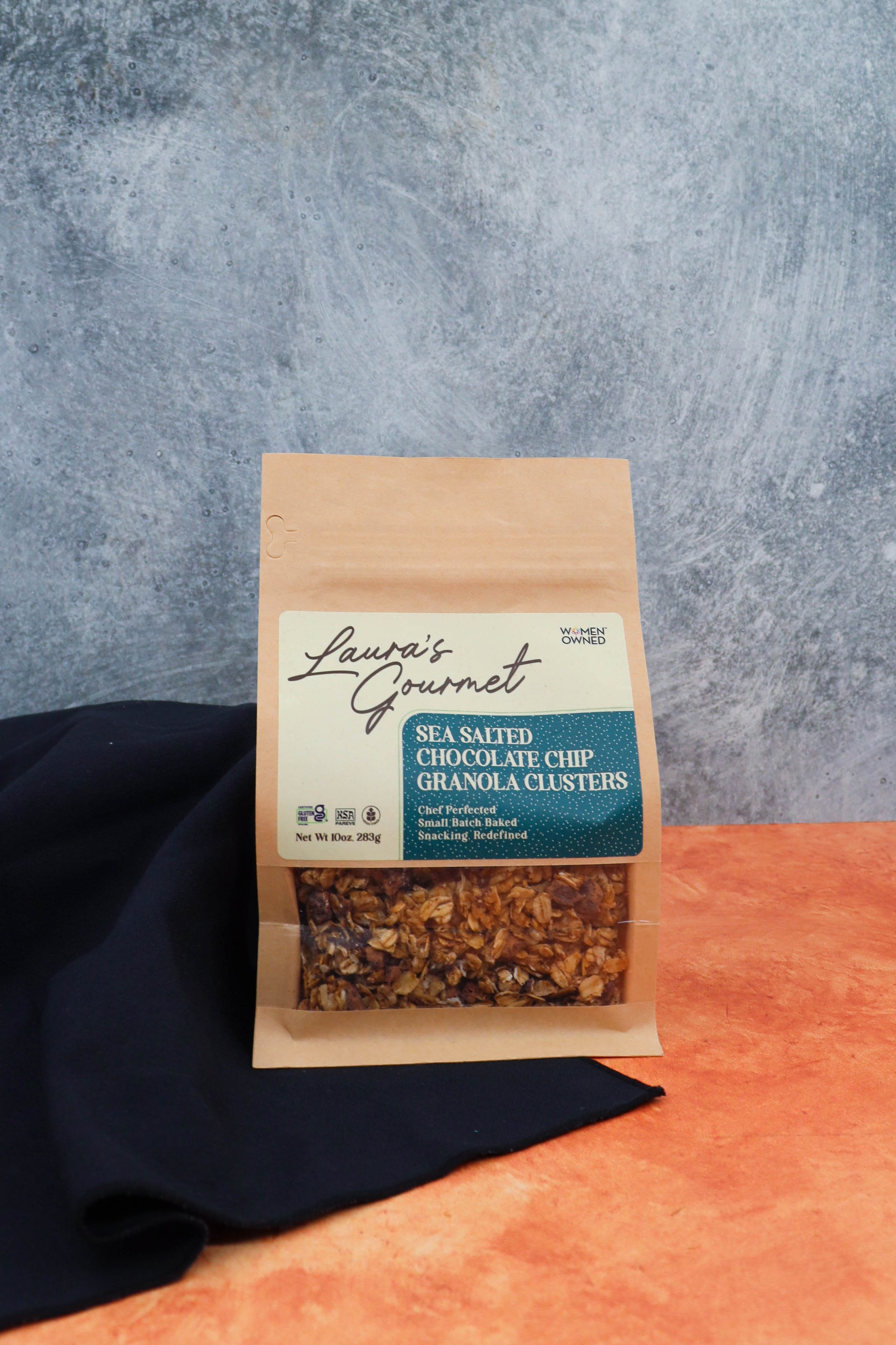 SEA SALTED CHOCOLATE CHIP GRANOLA CLUSTERS