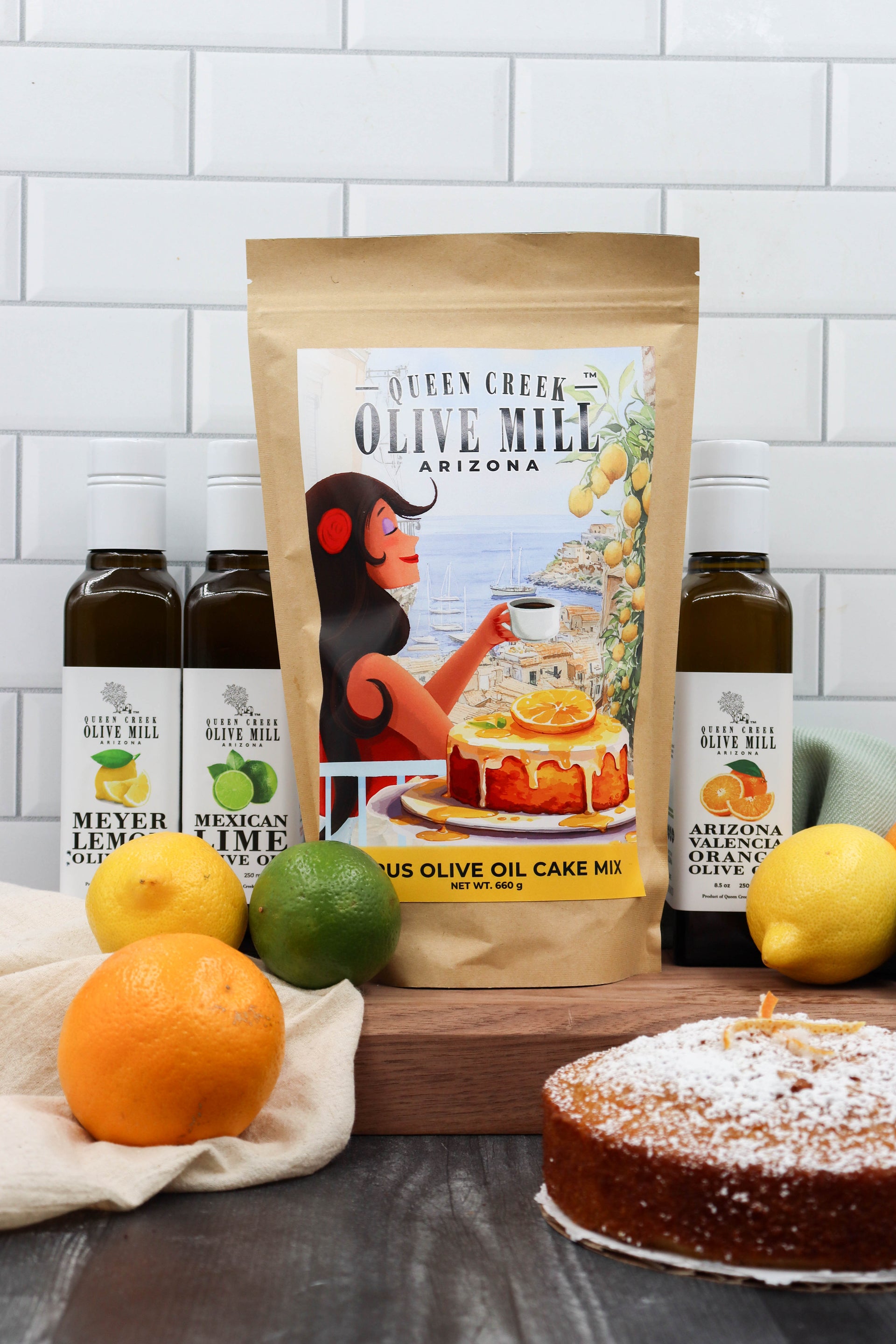 CITRUS OLIVE OIL CAKE BAKING MIX