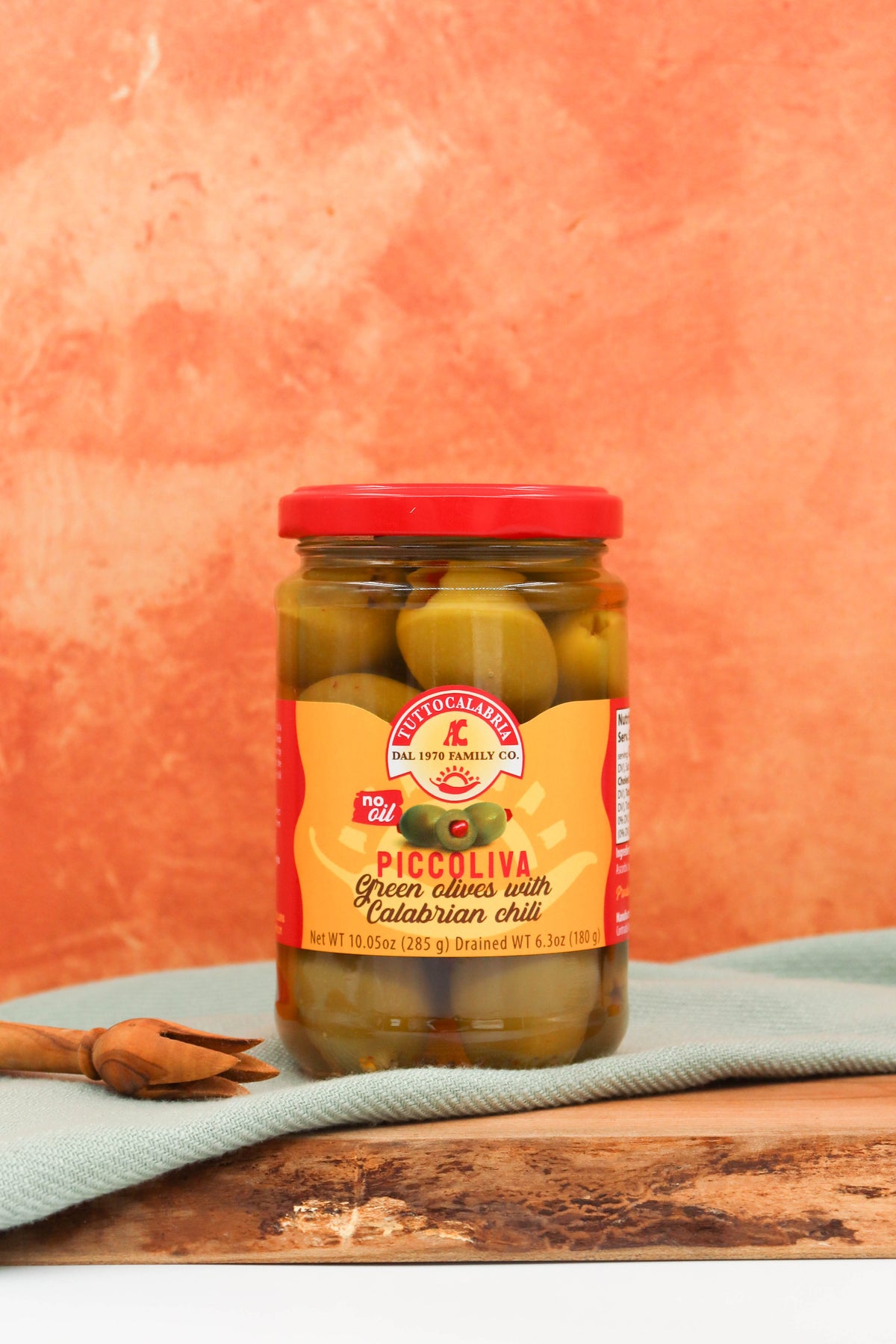 PICCOLIVA OLIVES STUFFED WITH PEPPERS