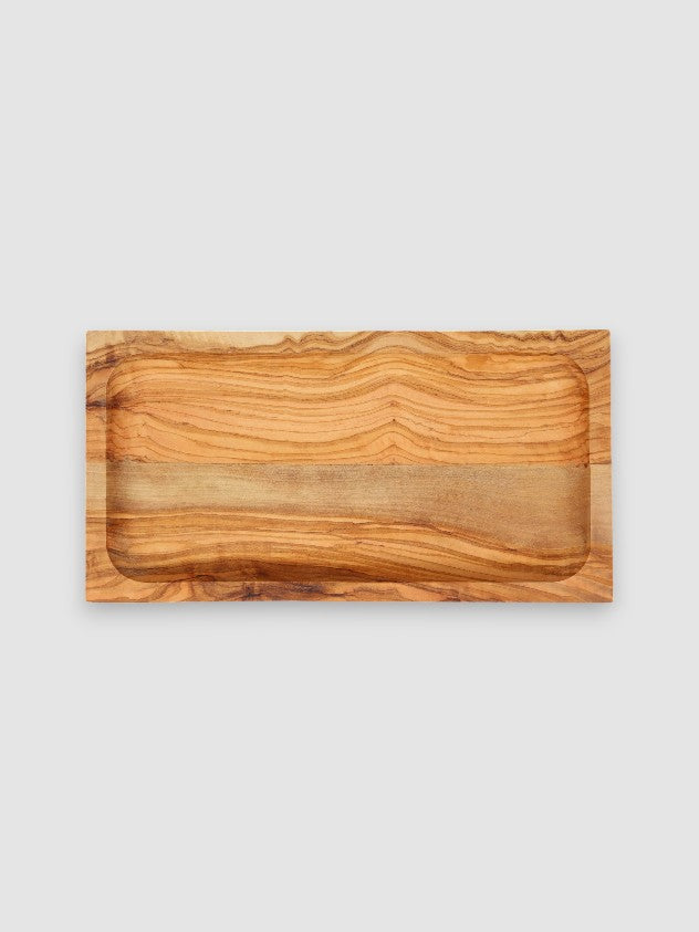 OLIVE WOOD POLENTA PLATE
