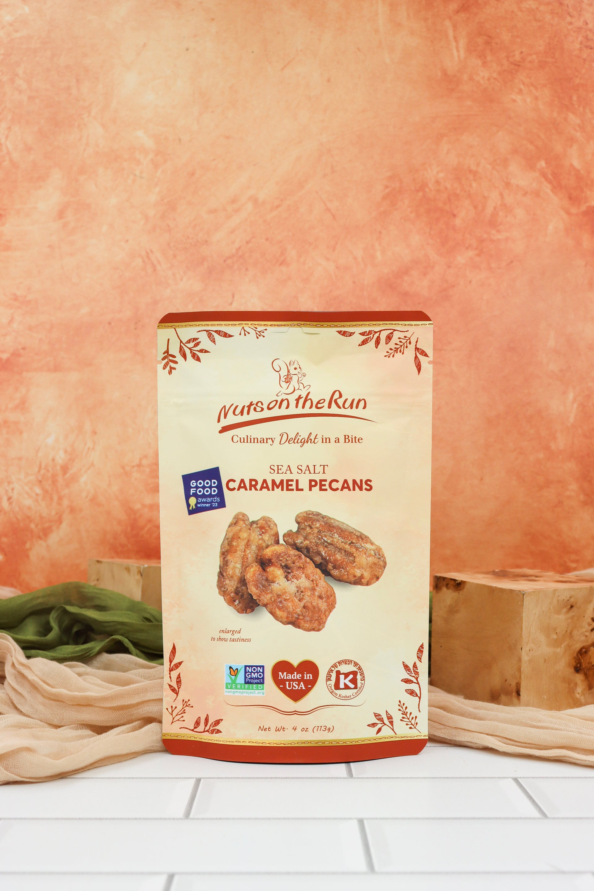 SEA SALT CARAMEL PECANS