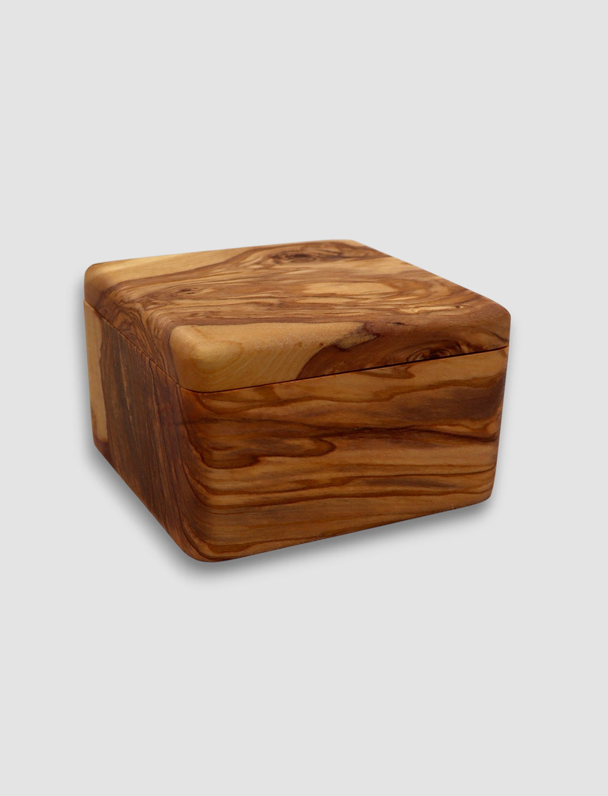 OLIVE WOOD SALT CELLAR