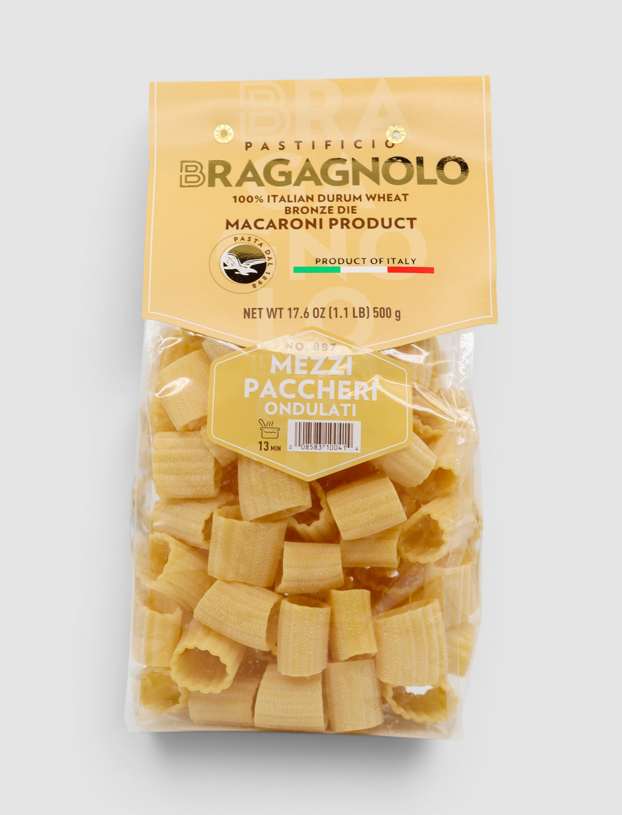 MEZZI PACCHERI ONDULATI