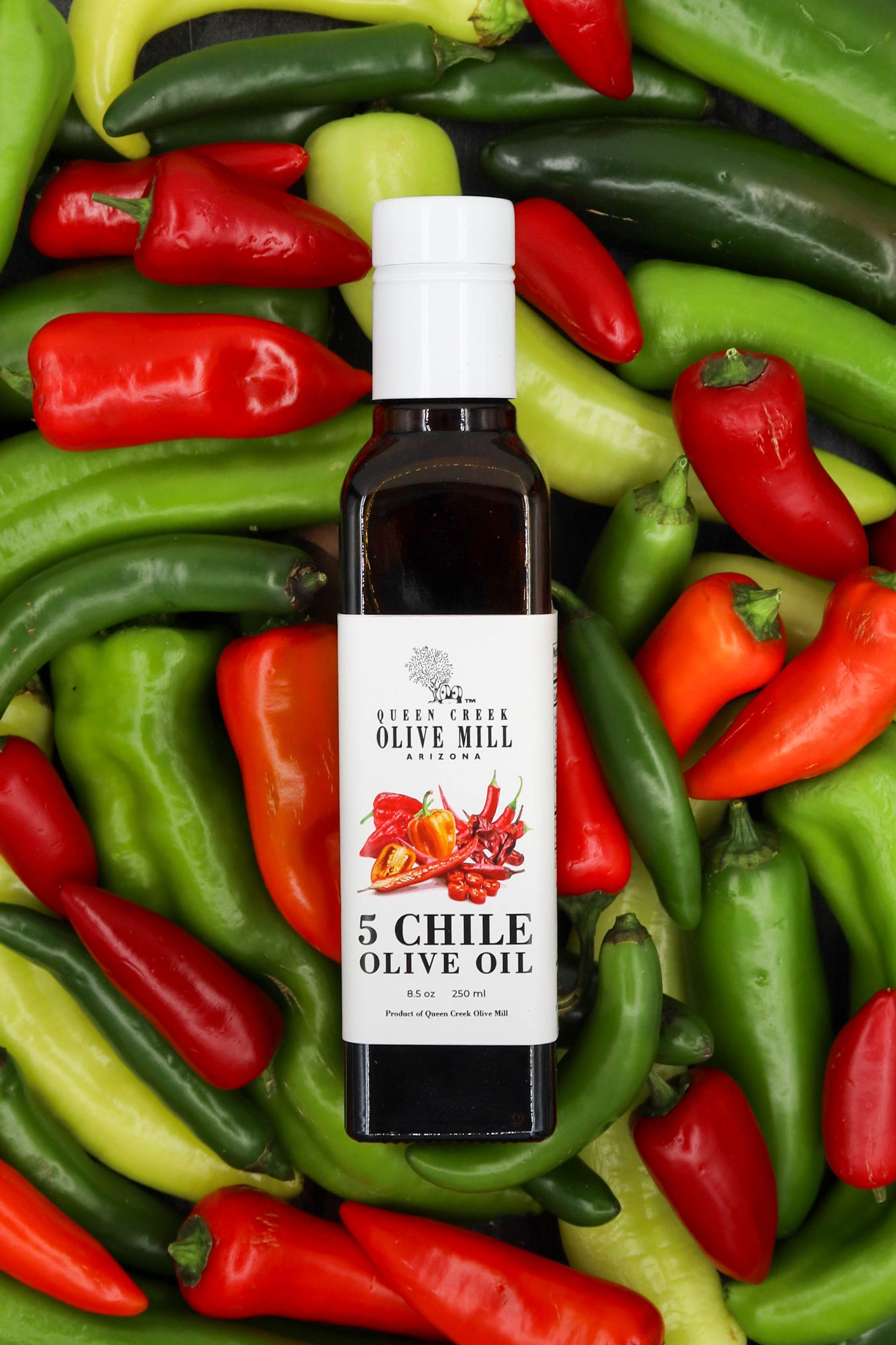 5 CHILE OLIVE OIL