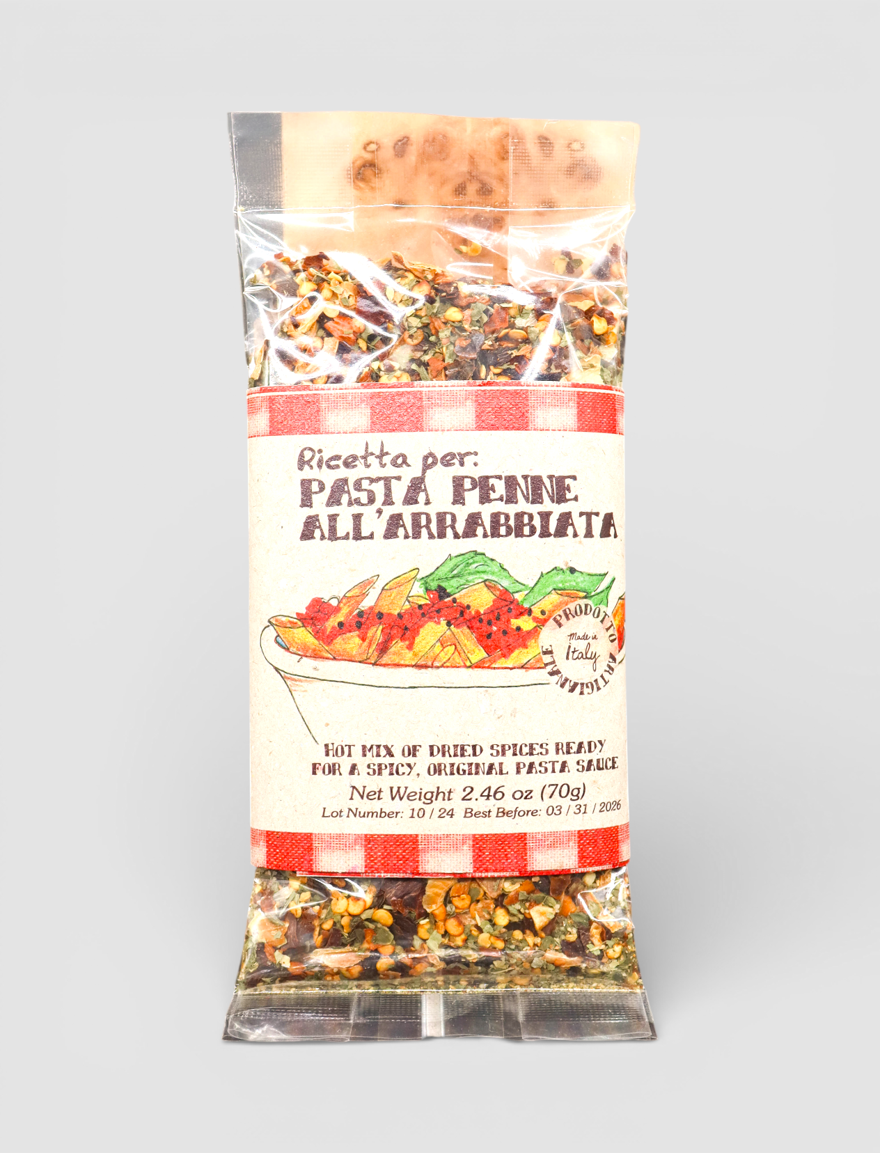 PASTA PENNE ALL'ARABBIATA SPICE MIX