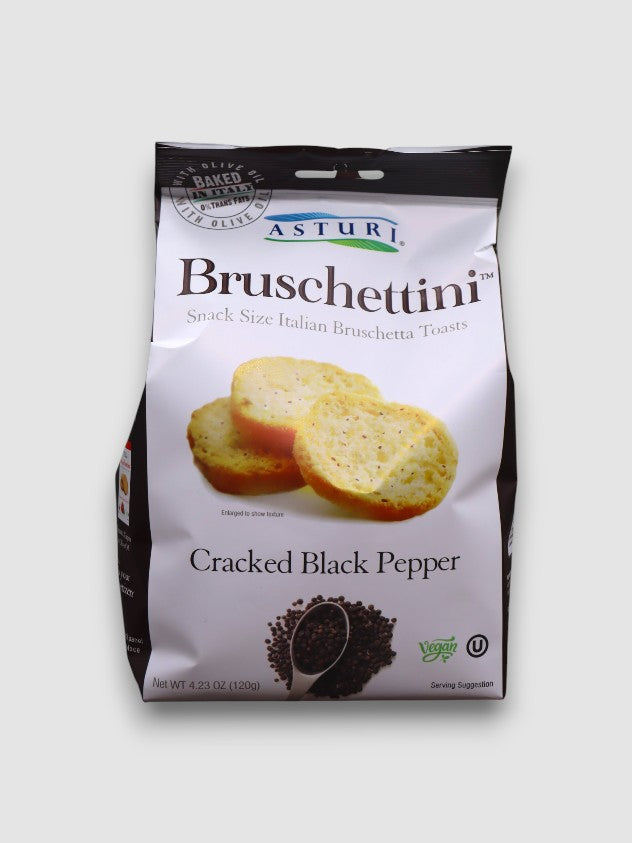 BLACK PEPPER BRUSCHETTINI