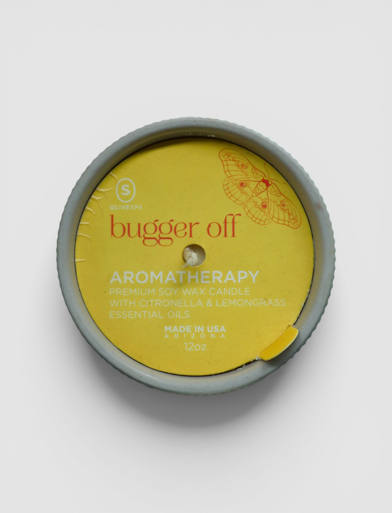 BUGGER OFF AROMATHERAPY CANDLE
