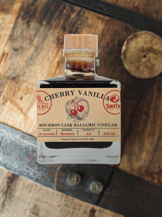 CHERRY VANILLA BOURBON CASK BALSAMIC VINEGAR