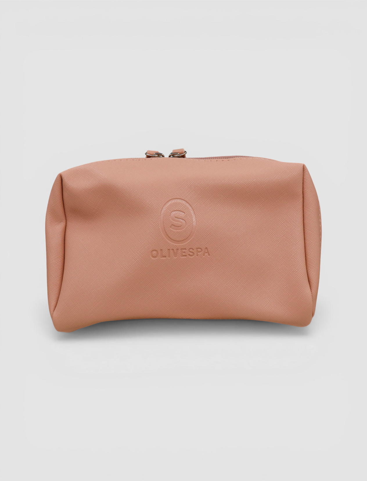 EMBOSSED COSMETIC BAG