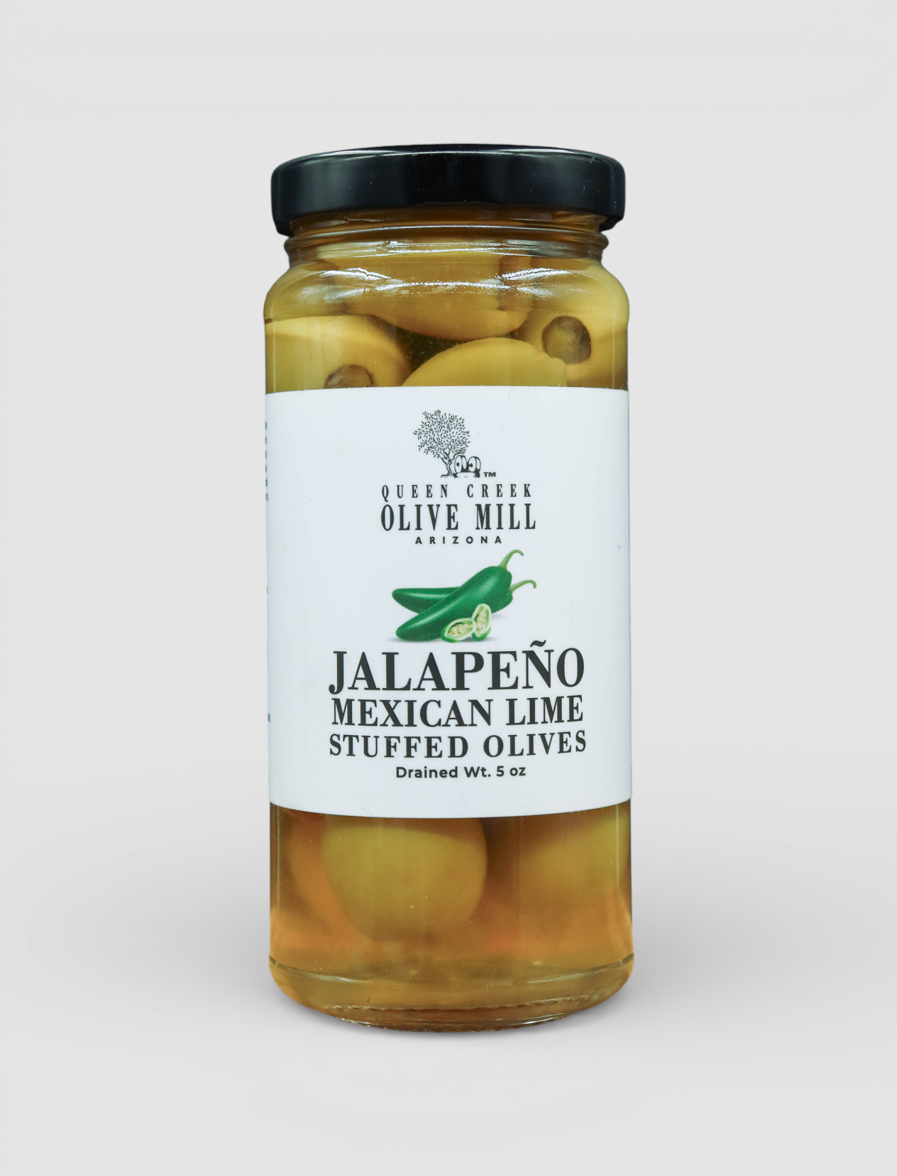 GARLIC & JALAPENO STUFFED OLIVES