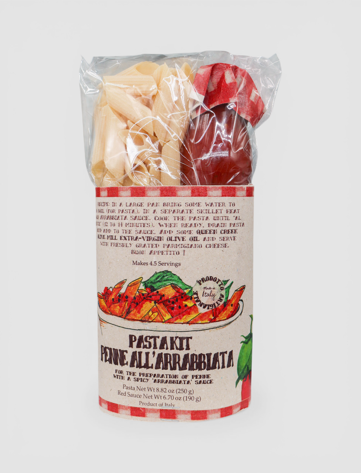 PENNE ALL'ARRABBIATA PASTA KIT