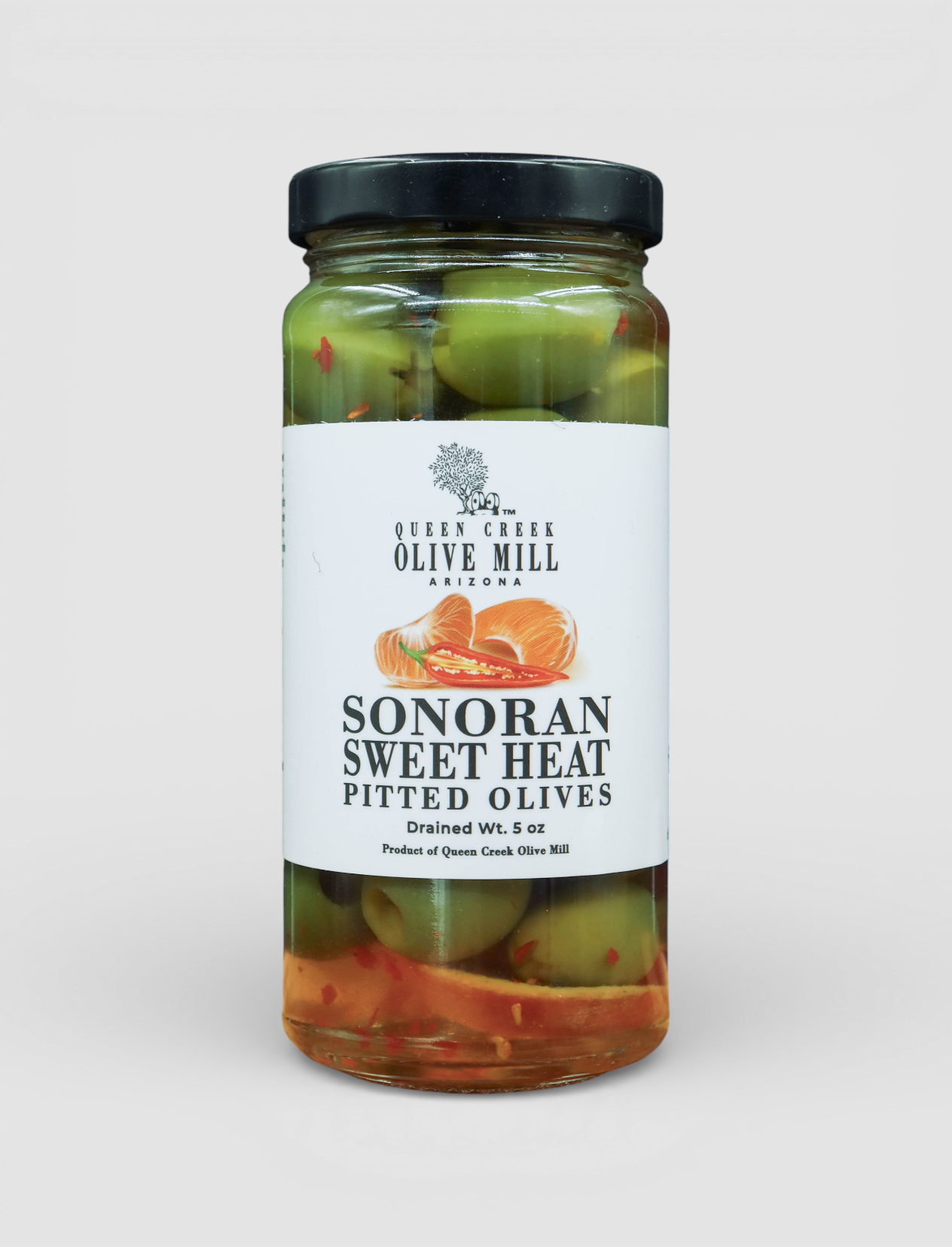 SONORAN SWEET HEAT PITTED OLIVES