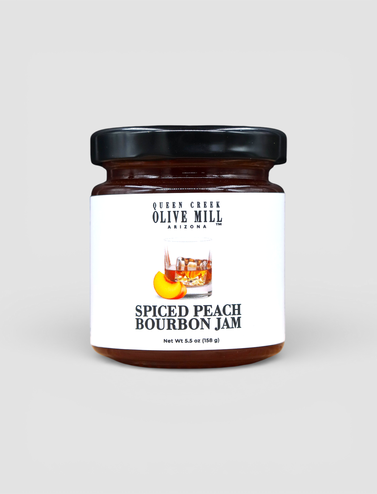 SPICED PEACH BOURBON JAM