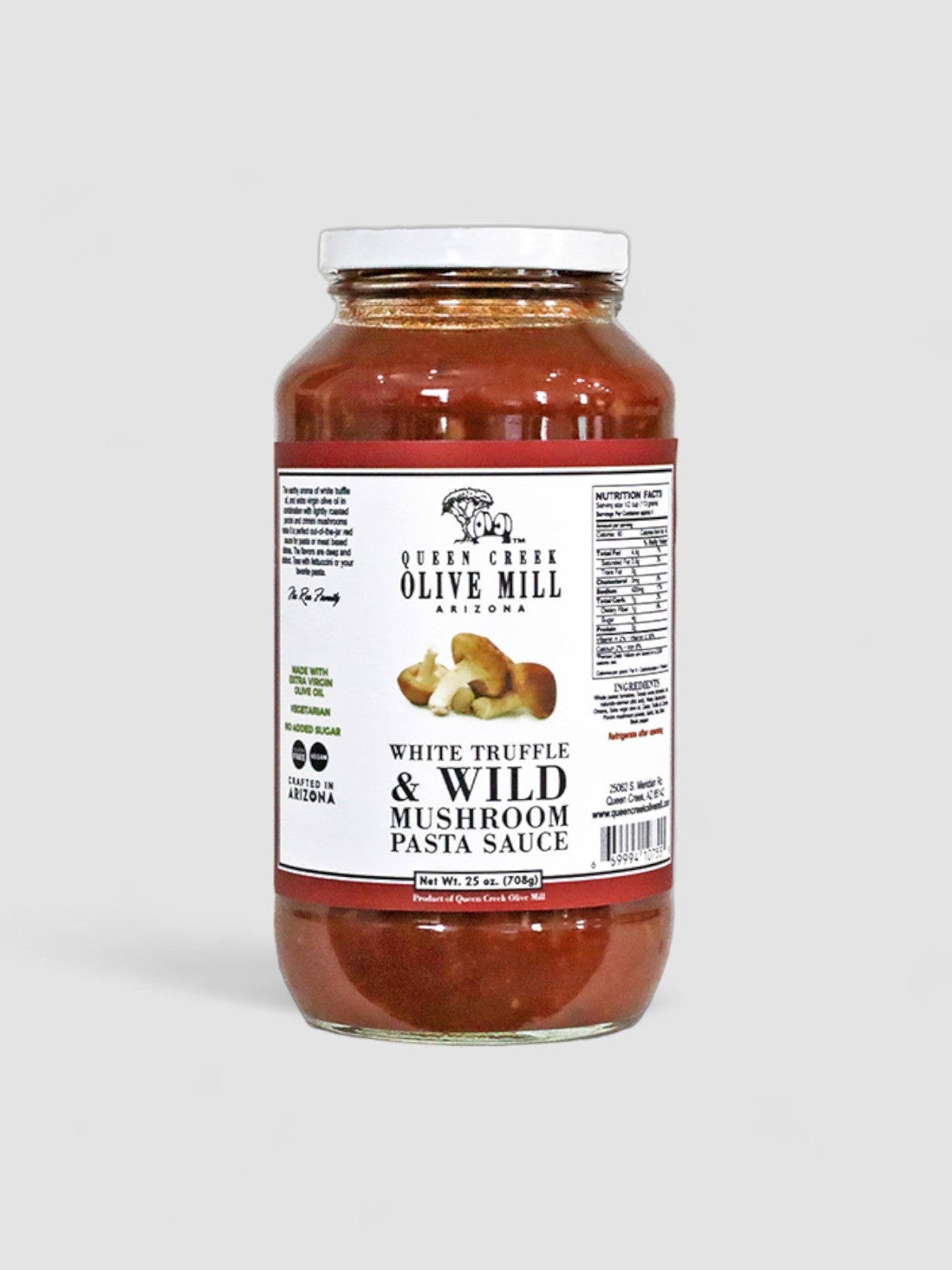 WHITE TRUFFLE & WILD MUSHROOM PASTA SAUCE