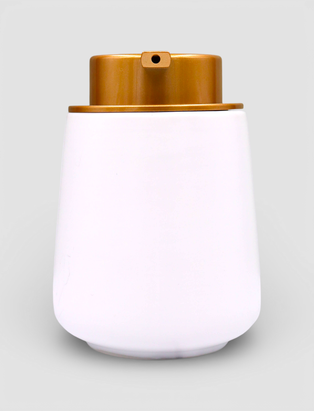 White Ceramic Foaming Soap Dispenser