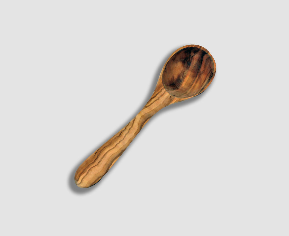 10" OLIVE WOOD LADLE